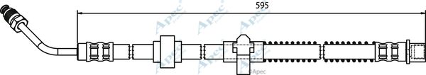 APEC BRAKING Тормозной шланг HOS3574